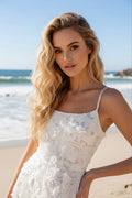 Long flowing dress with straps
