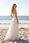 Long flowing dress with straps
