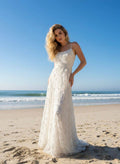 Long flowing dress with straps